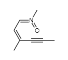 methyl{[(Z)-3-methylhex-2-en-4-yl]methylene}amine N-oxide结构式