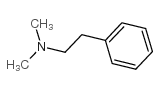 Benzeneethanamine,N,N-dimethyl- structure