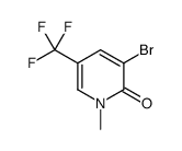 3-Bromo-1-methyl-5-(trifluoromethyl)pyridin-2(1H)-one picture