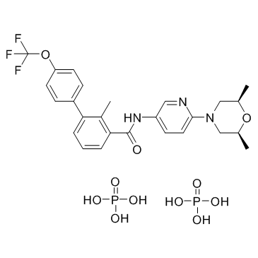 Erismodegib二磷酸结构式