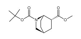2-tert-butyl 6-methyl (1R*,4S*,6R*)-2-azabicyclo[2.2.2]octane-2,6-dicarboxylate Structure