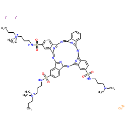 Propyl astra blue Structure