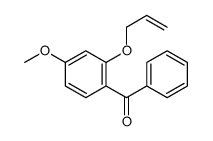 (4-methoxy-2-prop-2-enoxyphenyl)-phenylmethanone结构式