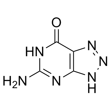 8-氮鸟嘌呤结构式