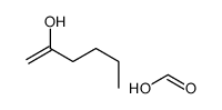 formic acid,hex-1-en-2-ol Structure
