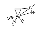 tricarbonyl{η4-(dimethylamino)methylvinylborane}iron结构式