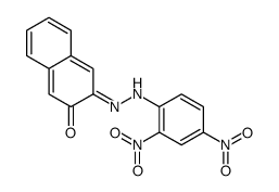 3-[(2,4-dinitrophenyl)hydrazinylidene]naphthalen-2-one Structure