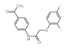 N-(4-乙酰基苯基)-2-(2,4-二氯苯氧基)-乙酰胺图片