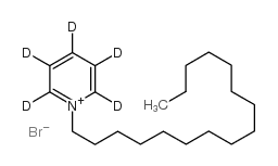 D5-溴代十六烷基吡啶结构式