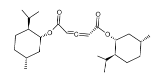 di-(l)-menthyl (S)-allene-1,3-dicarboxylate Structure