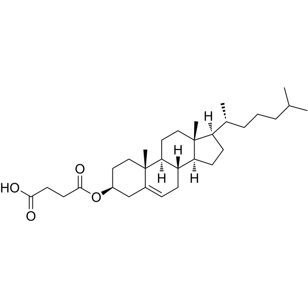 胆固醇琥珀酸单酯结构式