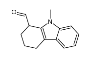 1-Formyl-9-methyl-1,2,3,4-tetrahydrocarbazole结构式