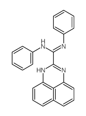 Ethanediimidamide,N1,N1,N2,N2-tetraphenyl- Structure