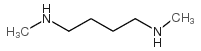 N,N'-二甲基-1,4-丁二胺结构式