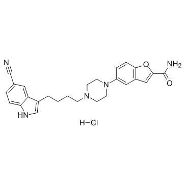 盐酸维拉唑酮结构式