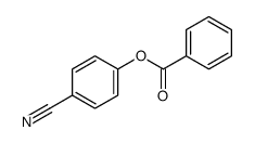 (4-cyanophenyl) benzoate结构式