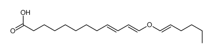 12-hex-1-enoxydodeca-9,11-dienoic acid Structure