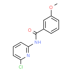 Benzamide, N-(6-chloro-2-pyridinyl)-3-methoxy-结构式