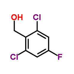 2,6-Dichloro-4-fluorobenzyl alcohol Structure