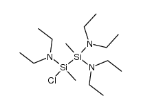 Cl(NEt2)MeSi-SiMe(NEt2)2结构式