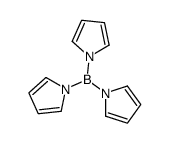 Tri(1H-pyrrole-1-yl)borane结构式