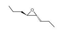 (4S,5S)-4,5-Epoxyoctane结构式