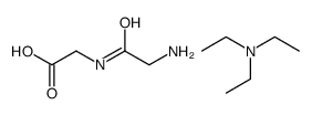 2-[(2-aminoacetyl)amino]acetic acid,N,N-diethylethanamine结构式