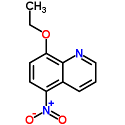 8-乙氧基-5-硝基喹啉结构式