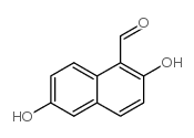 2,6-二羟基萘-1-甲醛结构式