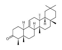 25-Nor-D:A-friedoolean-9(11)-en-3-one Structure
