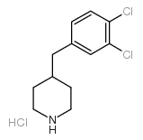 4-(3,4-Dichlorobenzyl)-piperidine Structure