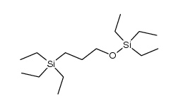 γ-(Triethylsilyloxy)propyltriethylsilane Structure