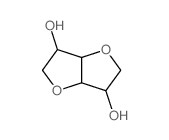 L-Iditol,1,4:3,6-dianhydro-结构式