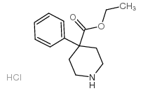 Normeperidine hydrochloride结构式