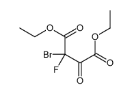 diethyl 2-bromo-2-fluoro-3-oxobutanedioate Structure