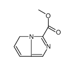 (9ci)-5H-吡咯并[1,2-c]咪唑-3-羧酸甲酯结构式