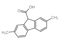 9H-Fluorene-9-carboxylicacid, 2,7-dimethyl- picture