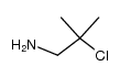 β-chloro-isobutylamine结构式