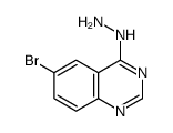 6-BROMO-4-HYDRAZINYLQUINAZOLINE structure