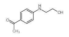 Ethanone, 1-[4-[(2-hydroxyethyl)amino]phenyl]- Structure
