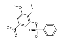 5-nitro pyrogallol 1-benzenesulphonate 2,3-dimethy ether Structure
