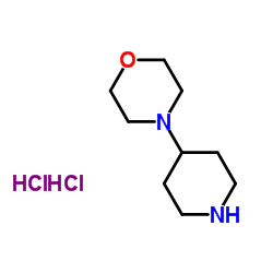 4-(Piperidin-4-yl)Morpholine hydrochloride结构式