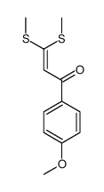 1-(4-METHOXY-PHENYL)-3,3-BIS-METHYLSULFANYL-PROPENONE Structure