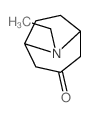 8-ethyl-8-azabicyclo[3.2.1]octan-3-one结构式