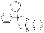 2,5,5-Triphenyl-1,3,2-dioxaphosphorinane 2-oxide Structure