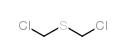 双(氯甲基)硫醚结构式