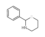 2H-1,3-Thiazine, tetrahydro-2-phenyl-结构式