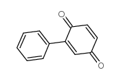 2-苯基-1,4-苯醌结构式