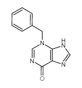 3-苄基次黄嘌呤结构式
