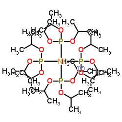 Tris(triisopropoxyphosphoranyl)(triisopropyl phosphite-kappaP)nickel Structure